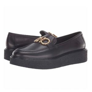 Salvatore Ferragamo Brez Platform Loafer, 10 C size!